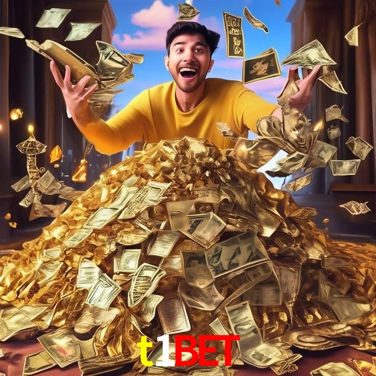 Interface do App t1bet